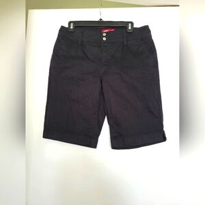 NWOT Dickies Girl Black Bermuda‎ Shorts Uniform Size 11/30